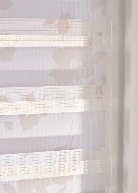 Duo rolgordijn met bloemenprint, bonprix