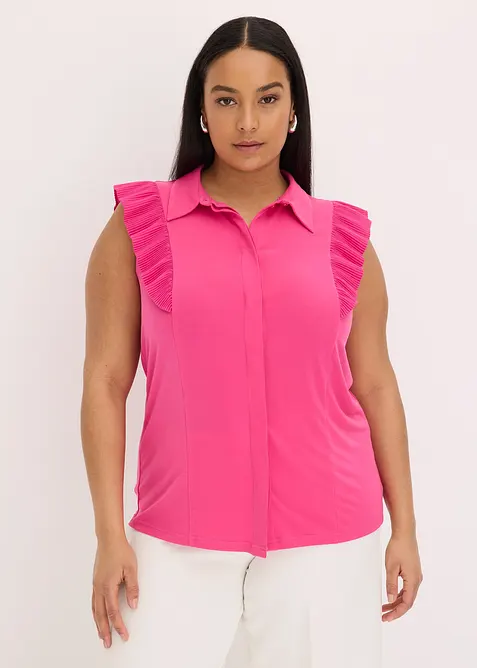 Blouse met volants, bonprix