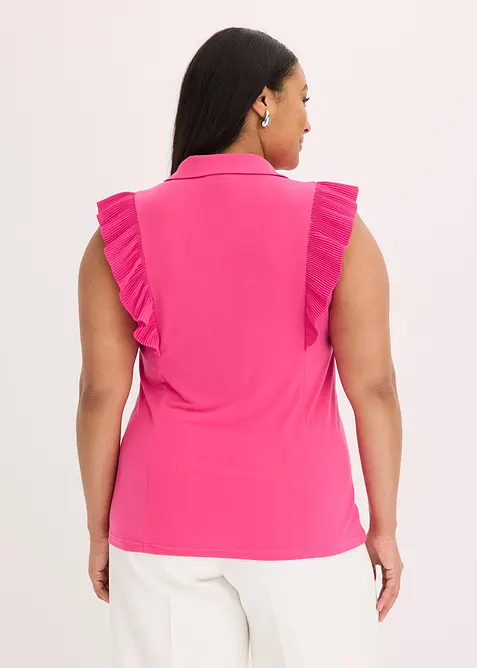 Blouse met volants, bonprix