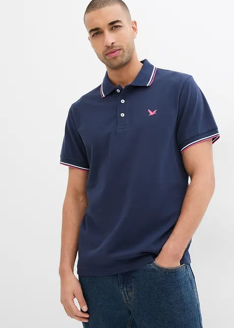 Piqué poloshirt van biologisch katoen, bonprix