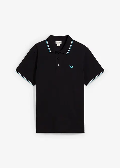 Piqu&eacute; poloshirt van biologisch katoen, bonprix
