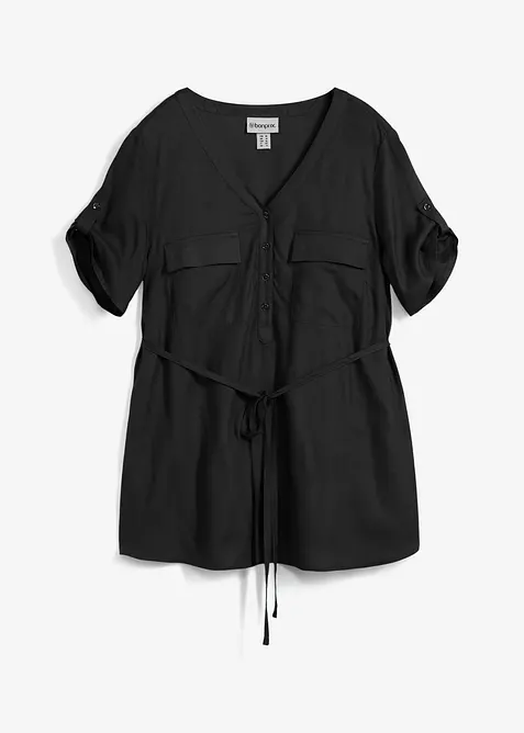 Zwangerschapsblouse/voedingsblouse van viscose, bonprix