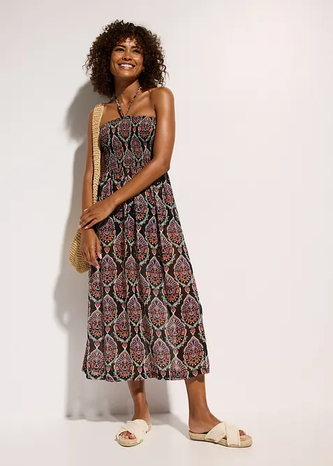 Chiffon strandjurk, bonprix