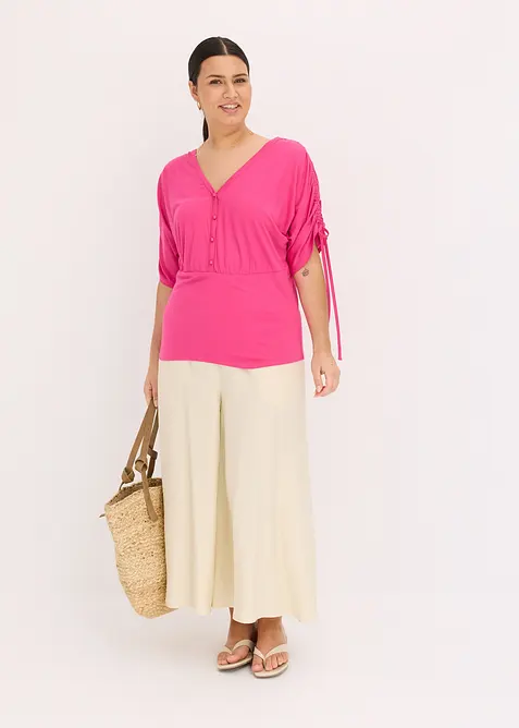 Shirt met knopen, bonprix