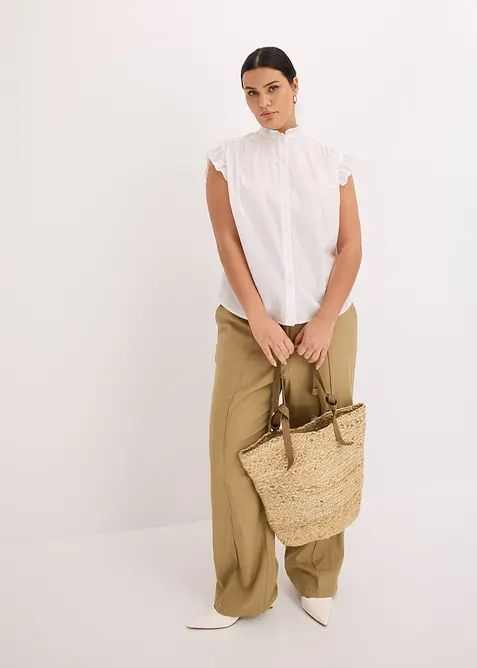 Licht blouse zonder mouwen, bonprix