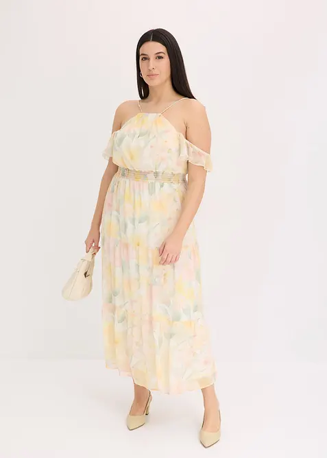 Gedessineerde maxi jurk, bonprix