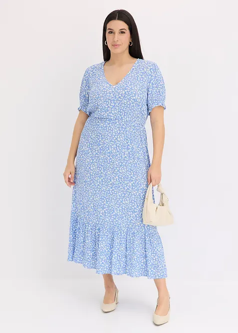 Gedessineerde maxi jurk, bonprix