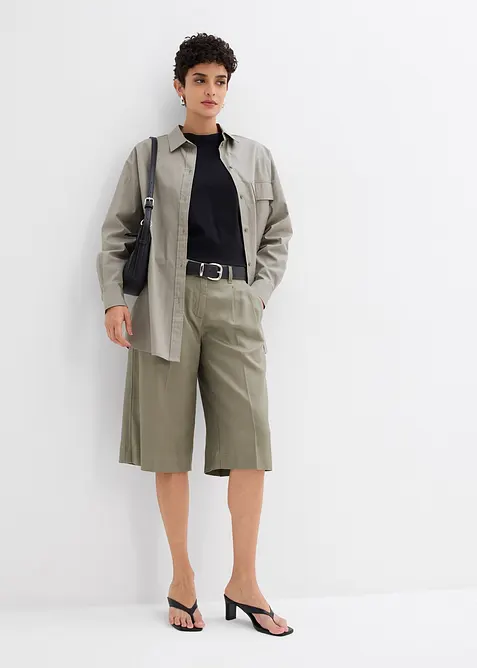 Bermuda van soepel vallend Lyocell, bonprix