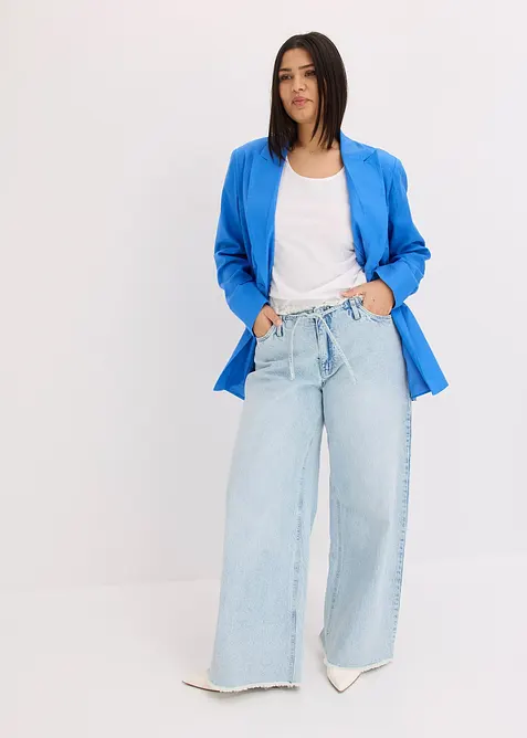 Linnen blazer, bonprix