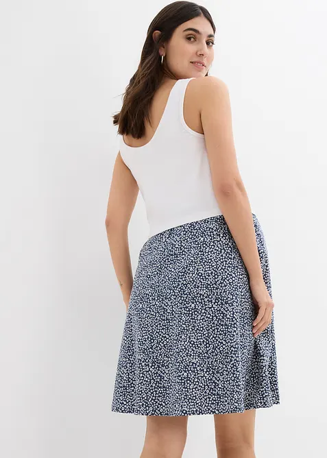 2-in-1 zwangerschapsjurk/voedingsjurk van biologische katoenjersey, bonprix