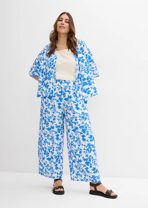 Culotte van soepele viscosemix, bonprix