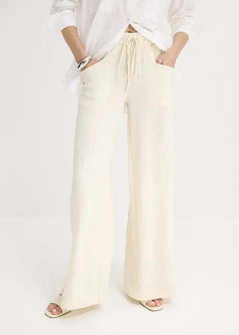 Marlene Dietrich broek van lichte crêpe, bonprix