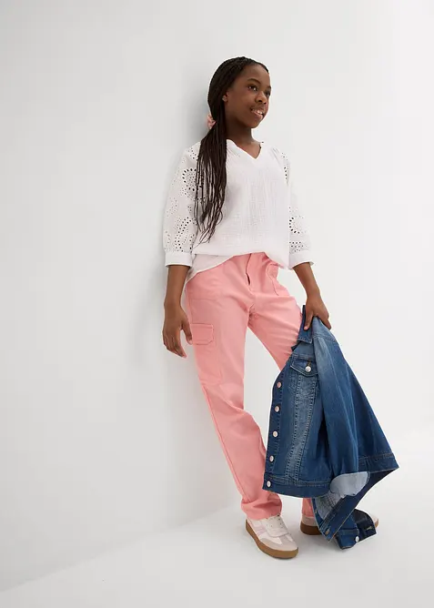 Tuniekblouse van luchtige mousseline, bonprix