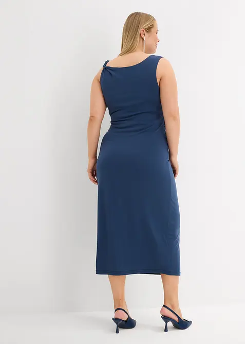 2-in-1 zwangerschaps- en borstvoedingsjurk met ritsen aan de zijkanten, bonprix