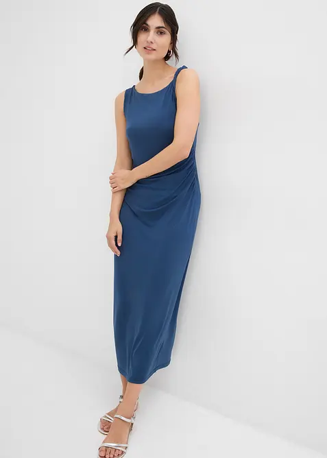 2-in-1 zwangerschaps- en borstvoedingsjurk met ritsen aan de zijkanten, bonprix