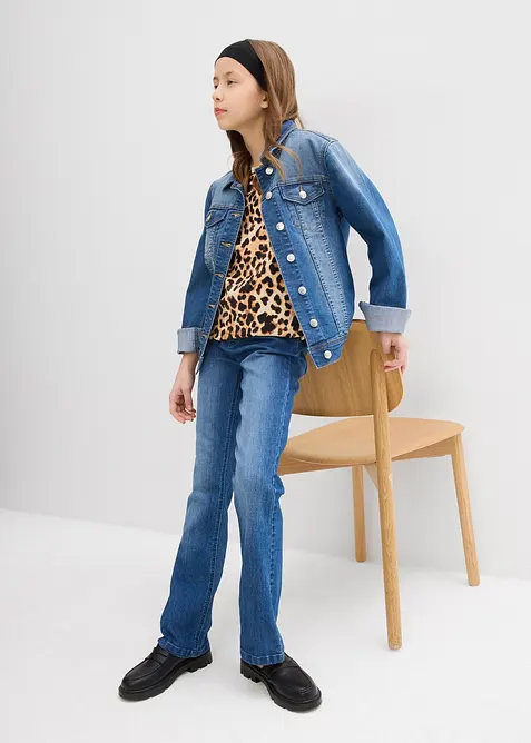 T-shirt van biologisch katoen (set van 2), bonprix