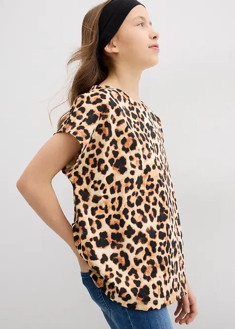 T-shirt van biologisch katoen (set van 2), bonprix