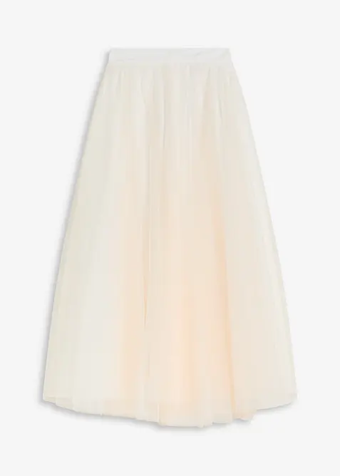 Maxi rok van sierlijke tule, bonprix
