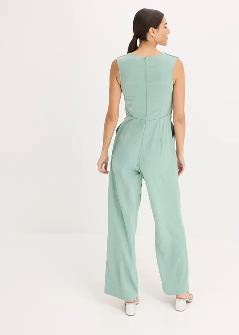 Jumpsuit van glanzend satijn, bonprix