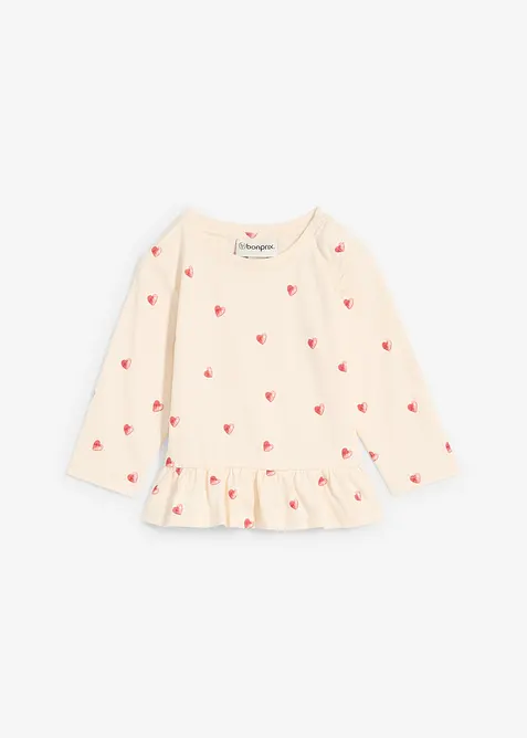 Longsleeve van biologisch katoen, bonprix