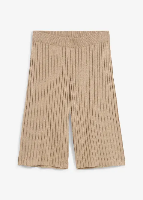 Bermuda in een viscosemix met een hoge tailleband, bonprix