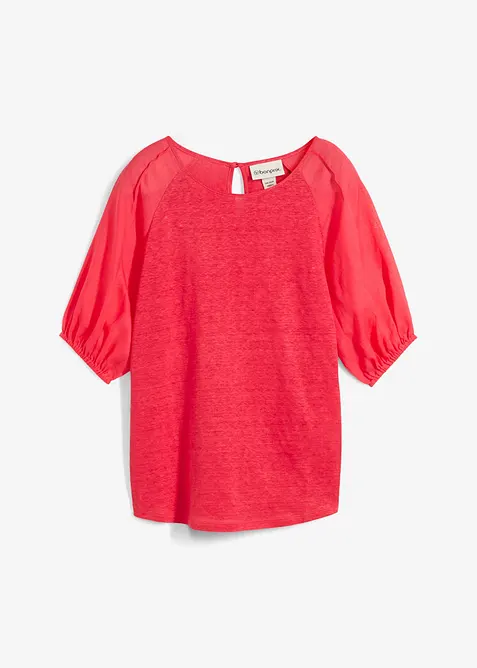 T-shirt met ballonmouwen, bonprix