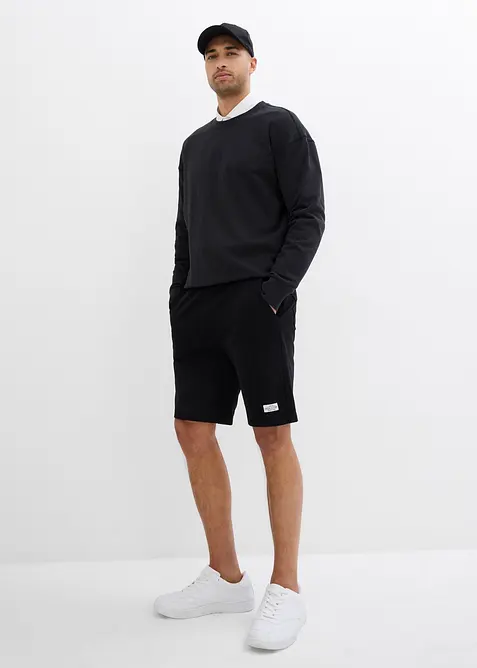 Sweat bermuda (set van 2), bonprix