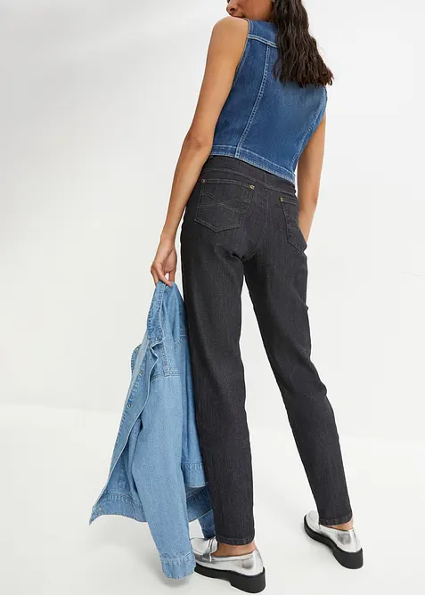Mom jeans met high waist en stretch, bonprix