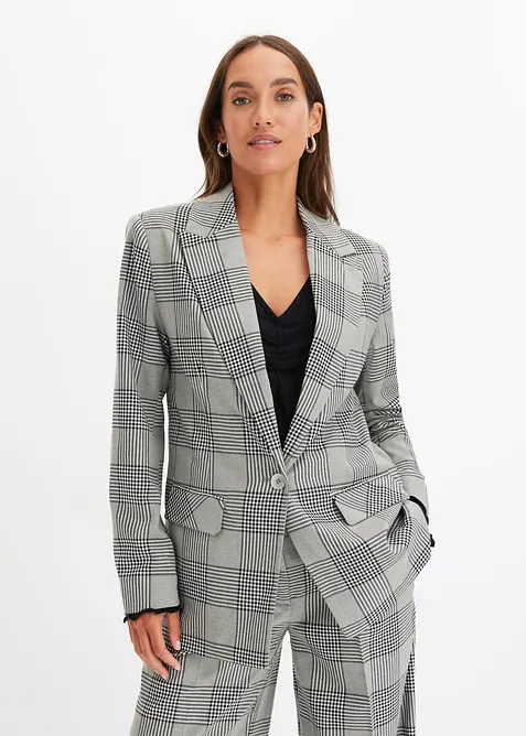 Geruite blazer, bonprix