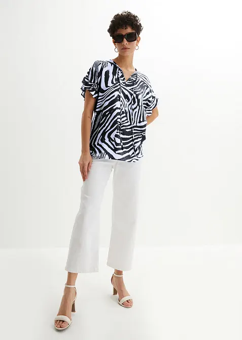 Soepelvallende tuniek van viscose, bonprix