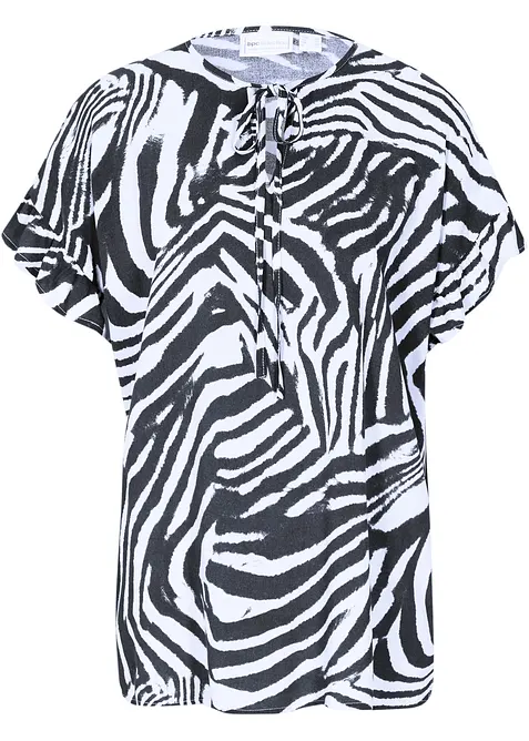 Soepelvallende tuniek van viscose, bonprix