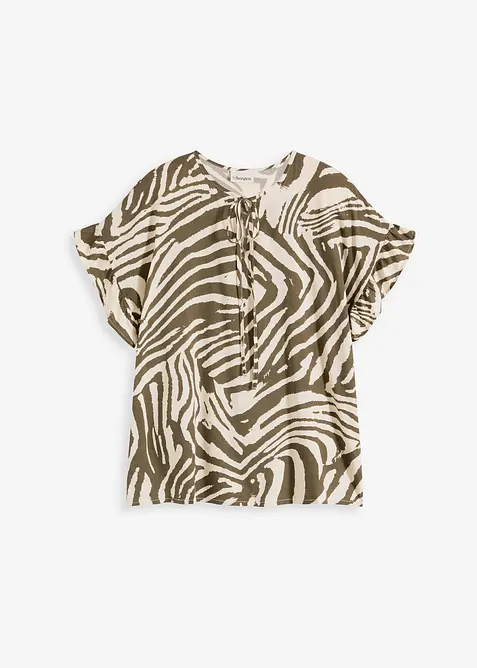 Soepelvallende tuniek van viscose, bonprix