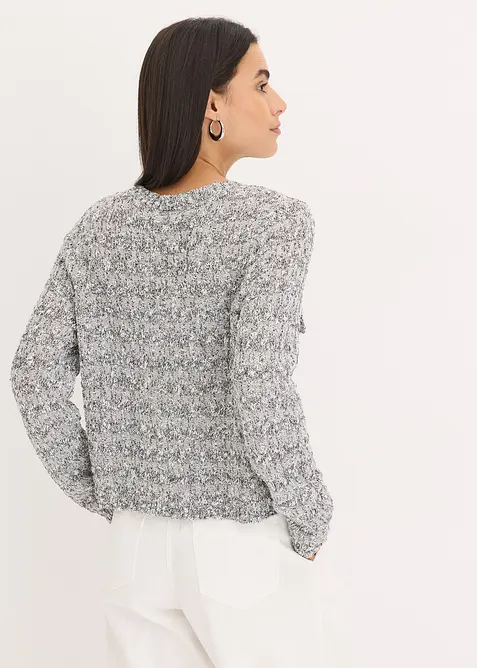 Bouclé vest, bonprix