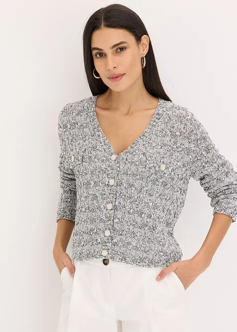 Bouclé vest, bonprix