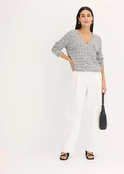 Bouclé vest, bonprix