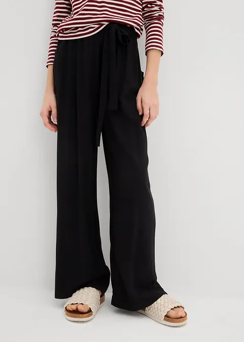 Palazzo broek van zachte viscose, bonprix