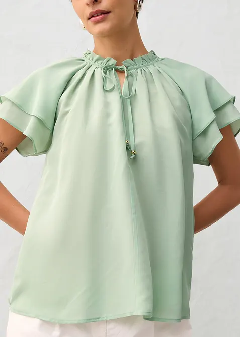 Tuniek met zijde, bonprix