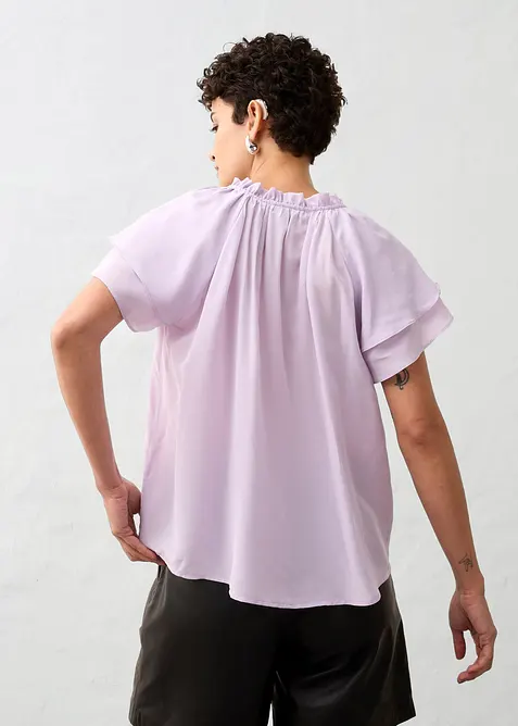 Tuniek met zijde, bonprix