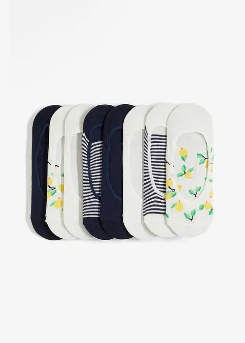 Kousenvoetjes met biologisch katoen (8 paar), bonprix