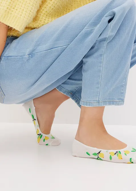 Kousenvoetjes met biologisch katoen (8 paar), bonprix