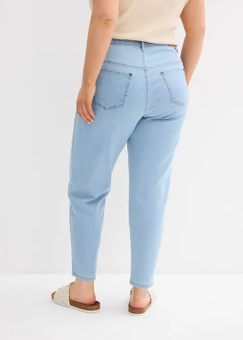 Mom jeans met high waist en stretch, bonprix