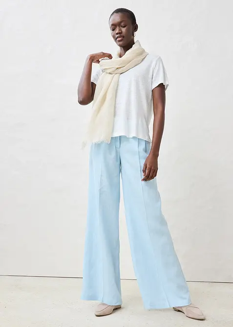 Linnen shirt, valt losjes, bonprix