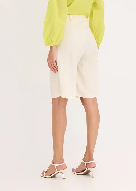 Bermuda van soepele viscosemix, bonprix