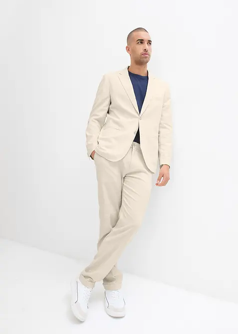 Colbert met linnen, regular fit, bonprix