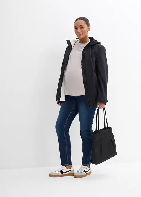 6-in-1 zwangerschapsjas/draagjas met afneembare fleecejas, bonprix