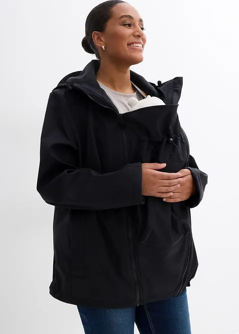 6-in-1 zwangerschapsjas/draagjas met afneembare fleecejas, bonprix