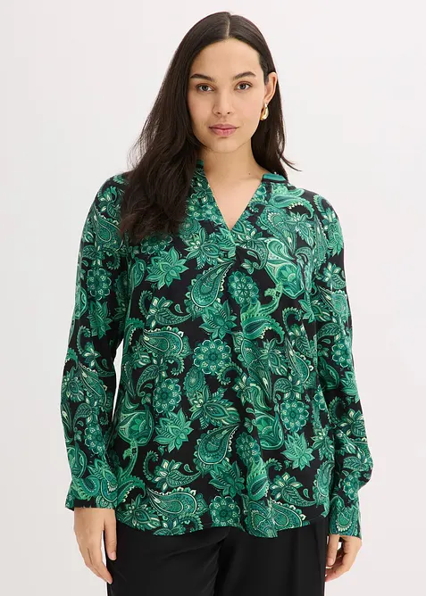 Tuniekblouse van soepele viscose, bonprix