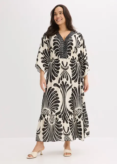 Maxi jurk van soepele viscose, bonprix