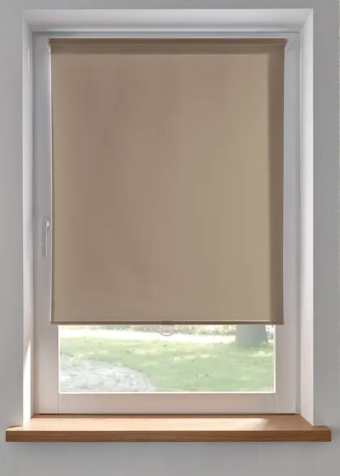 Effen rolgordijn, snoerloos, bonprix