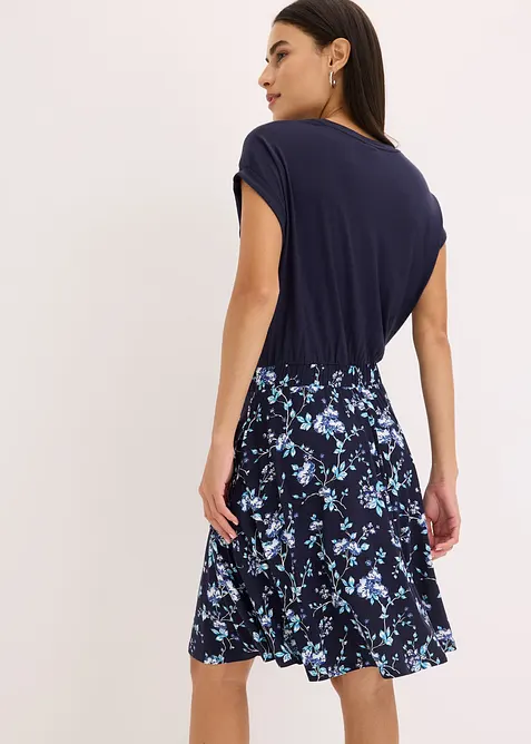 Jersey jurk in een viscosemix, bonprix